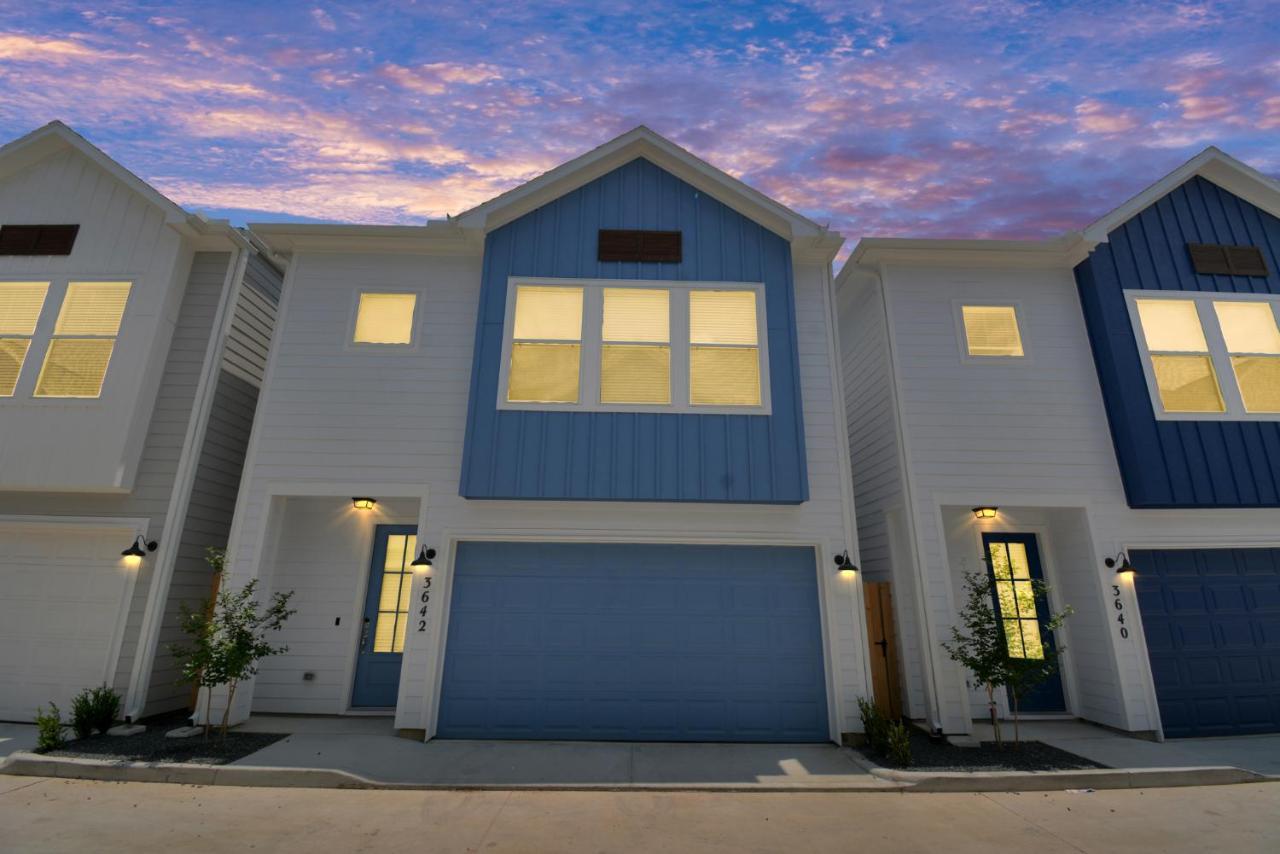 Casa Azure - New Modern 3 Bedroom Med Center, Nrg, Uh Houston Dış mekan fotoğraf