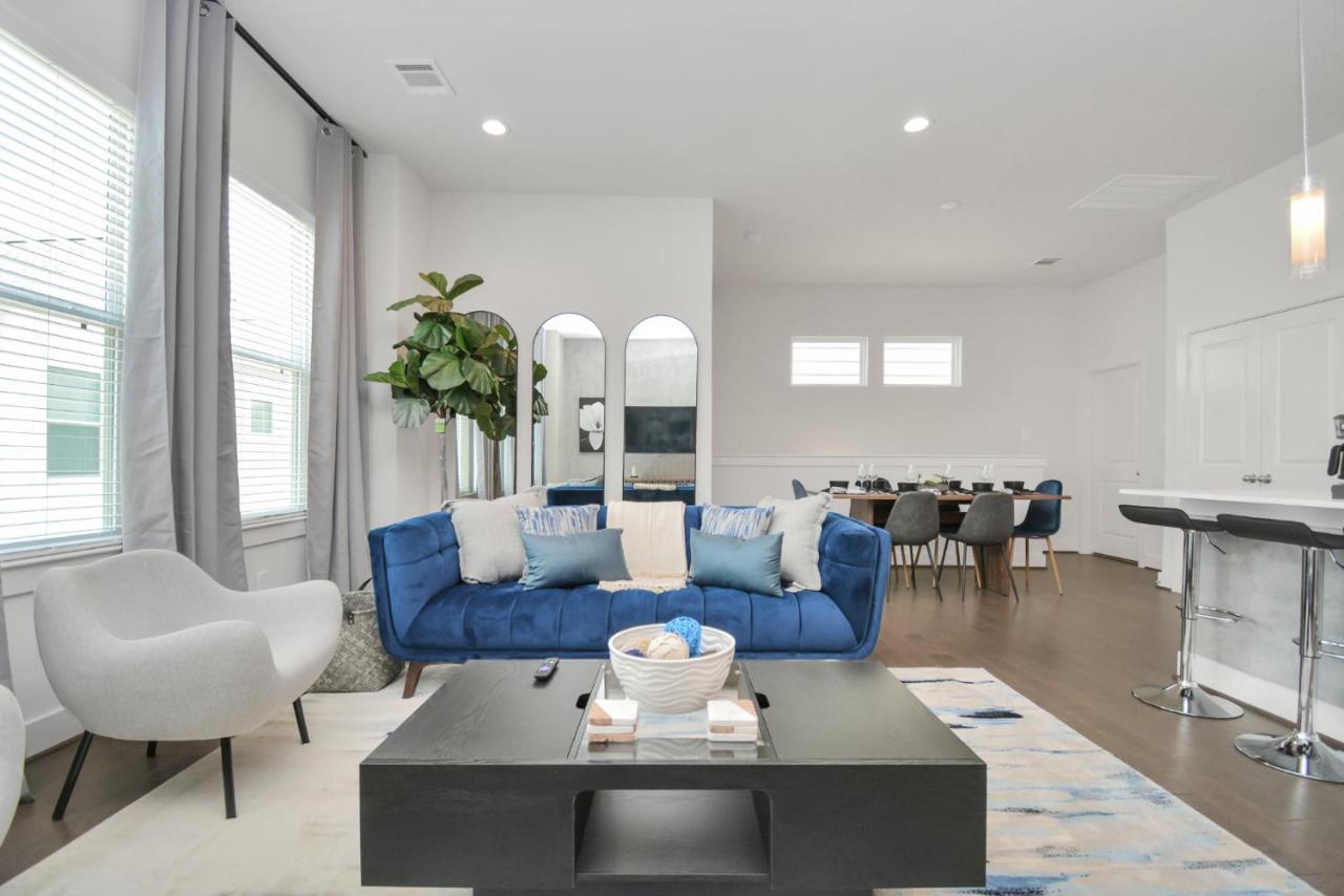 Casa Azure - New Modern 3 Bedroom Med Center, Nrg, Uh Houston Dış mekan fotoğraf