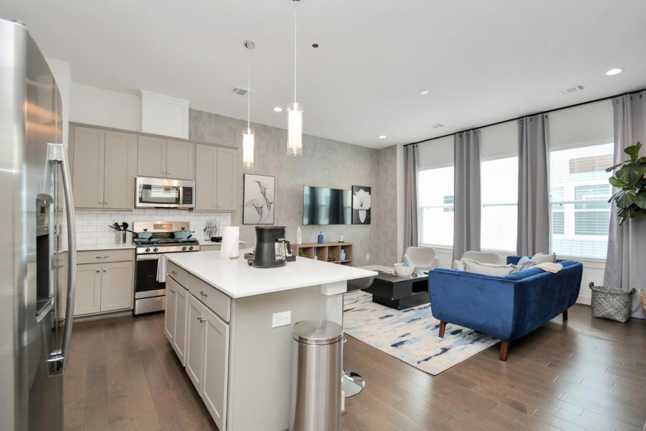 Casa Azure - New Modern 3 Bedroom Med Center, Nrg, Uh Houston Dış mekan fotoğraf