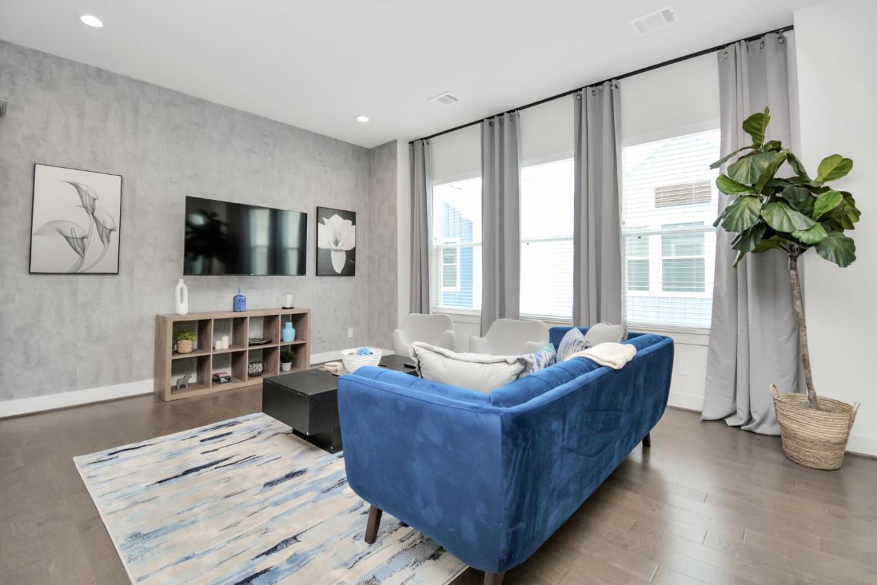 Casa Azure - New Modern 3 Bedroom Med Center, Nrg, Uh Houston Dış mekan fotoğraf